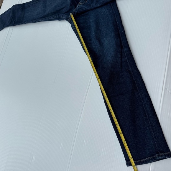 Agolde Sophie high rise skinny crop Deep Indigo Jeans - Picture 2 of 10